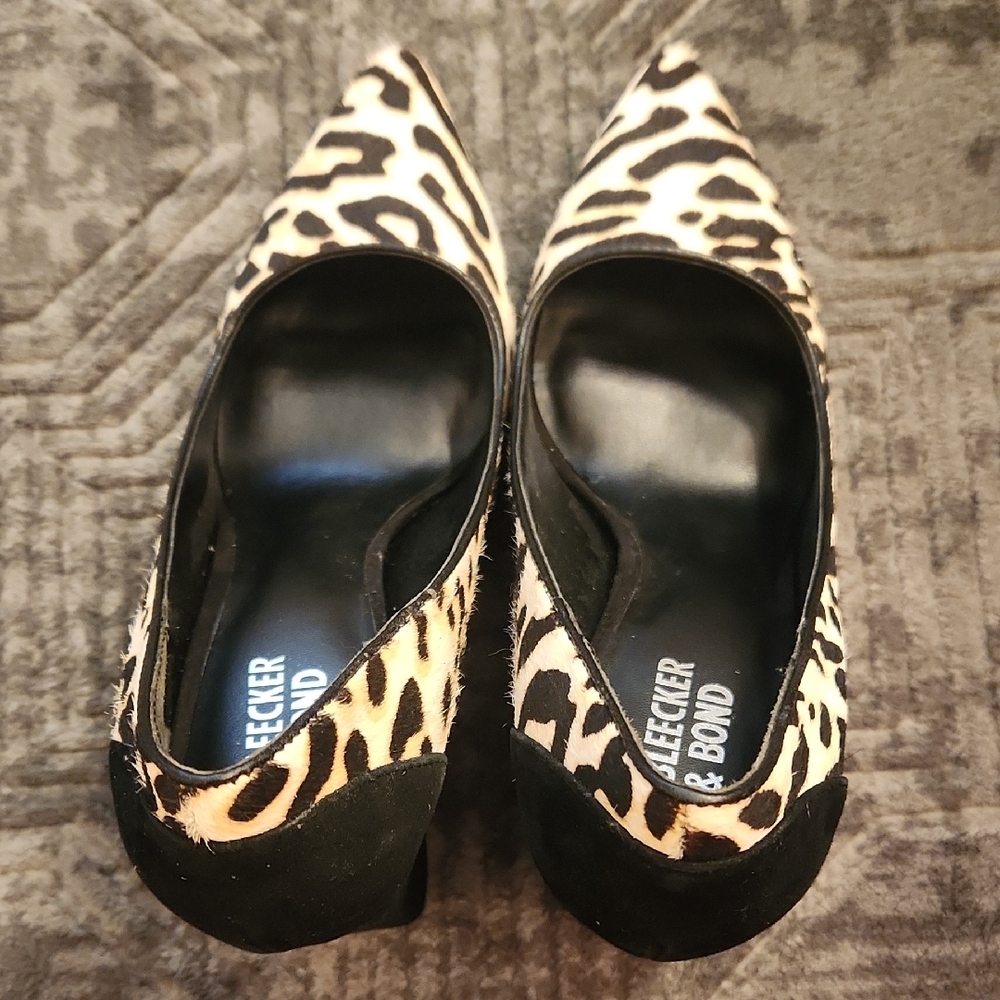 Elegant Animal Print Block Heels - Picture 14 of 17